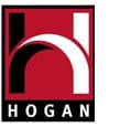 A hogan logo is shown on top of the company name.